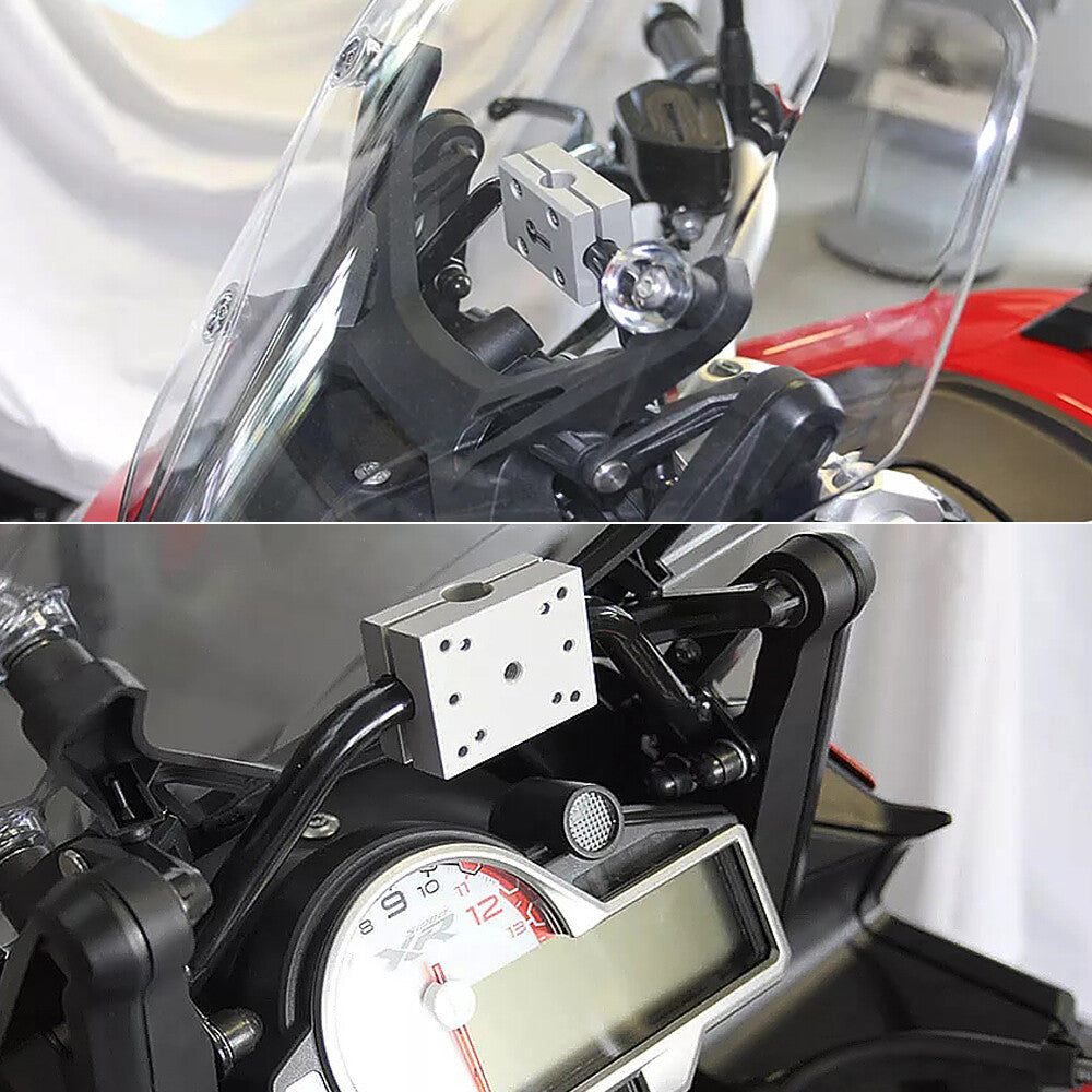 Phone Navigation Bracket GPS Extension Bracket Black for BMW S1000XR 2015-2019