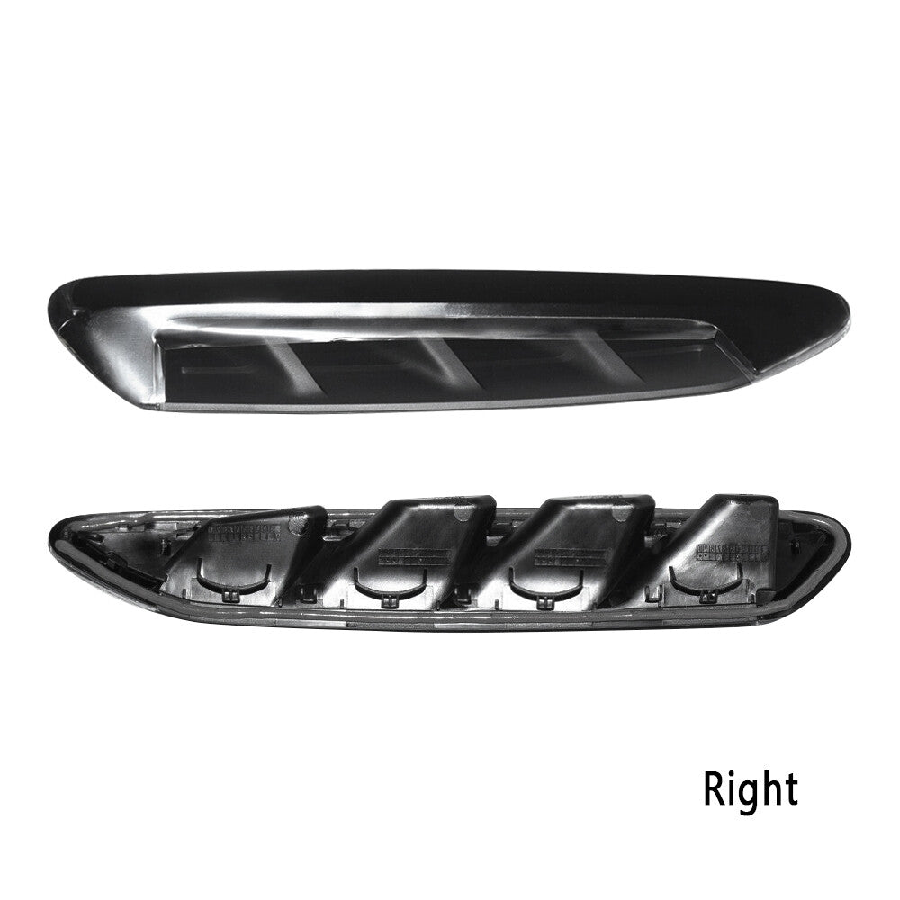 2x Front Left  Right Side Fender Air Outlet Cover Trim Fits For X3 X4 2018-2022