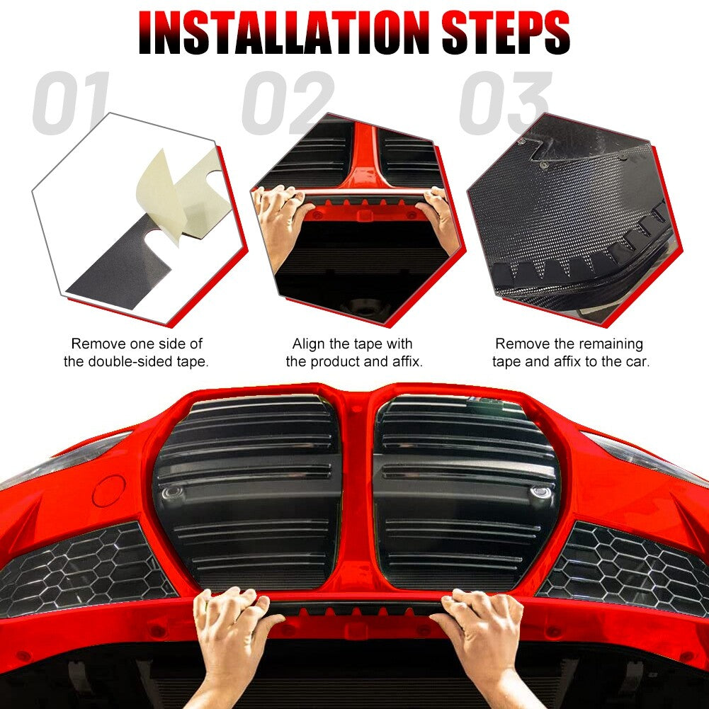Bumper Guard Scrape Protector Accessories DIY Kit Anti-Scratch for Cars Lip