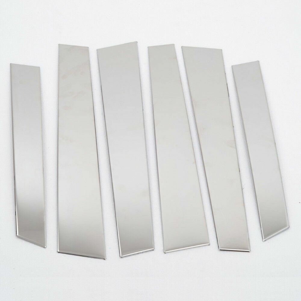 for Honda CR-V CRV 2007-2011 Chrome Window Door Pillar Post Trim Cover Stainless