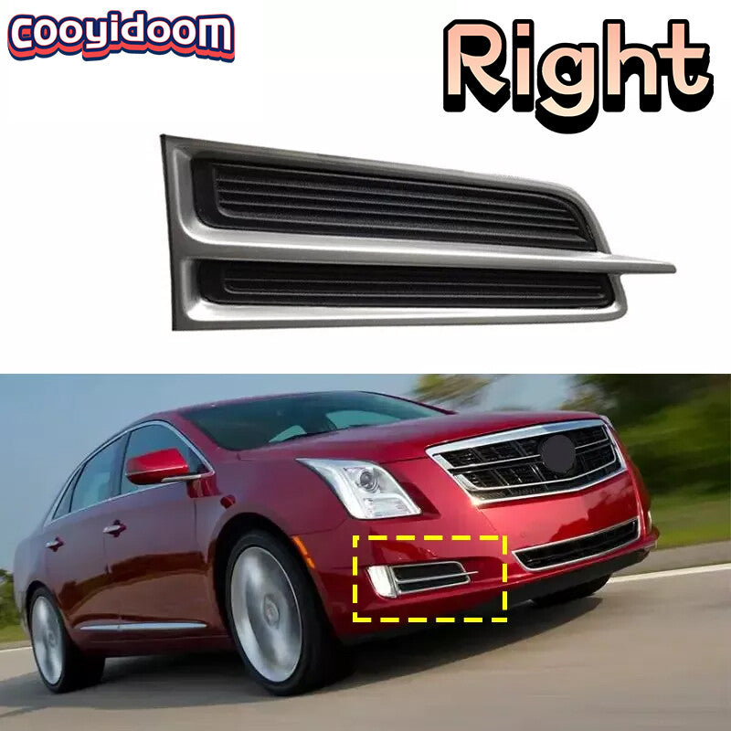 Right front fog light grille trim for Cadillac XTS 2013 - 2017