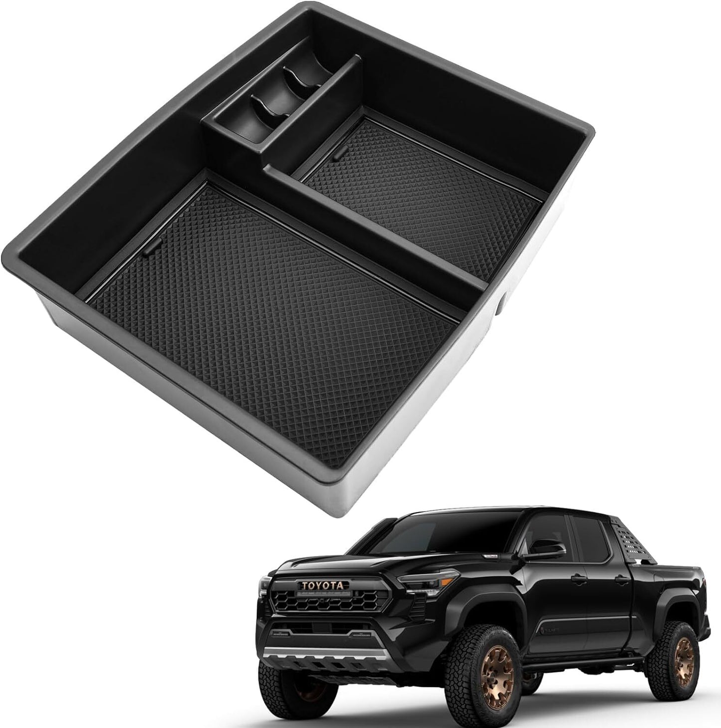 Center console armrest storage box for 2024 Tacoma parts - n