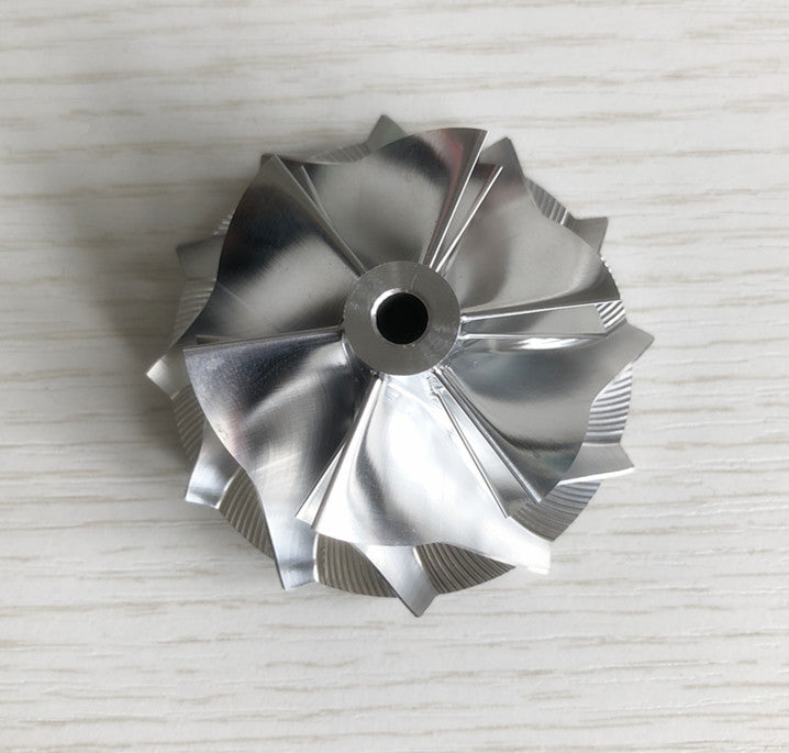 GT15-25 6+6 Blade 43.40/56.03 mm Performance Turbine Billet Compressor Wheel