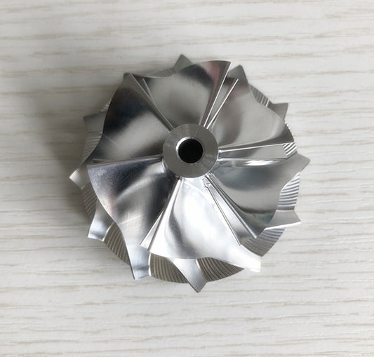 GT15-25 6+6 Blade 43.40/56.03 mm Performance Turbine Billet Compressor Wheel