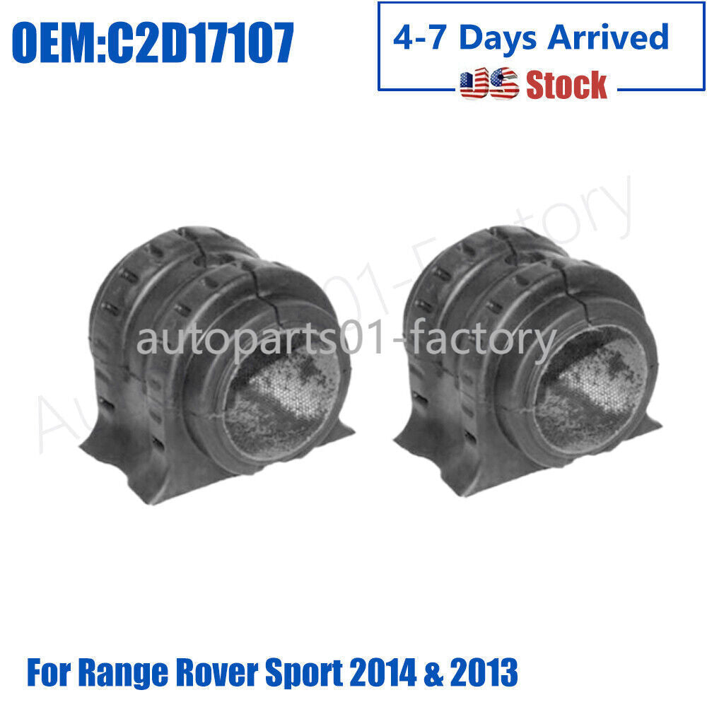 2PCS Sway Bar Bush Bushing REAR Stabilizer for Range Rover Sport 2014  2013