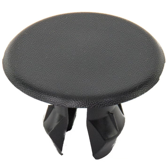Rear Bumper Step Pad Round Plug Cove for Ford F150 F250 F350 F550 Black 17D754 p