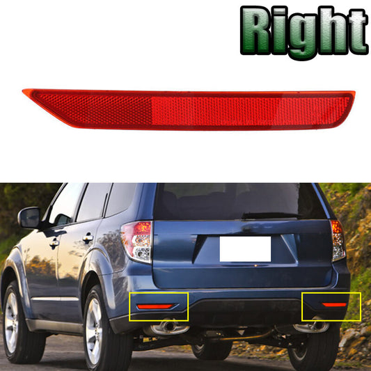 Right for Subaru Forester 2009-2018 Rear Bumper Reflector Lamp Passenger Side v
