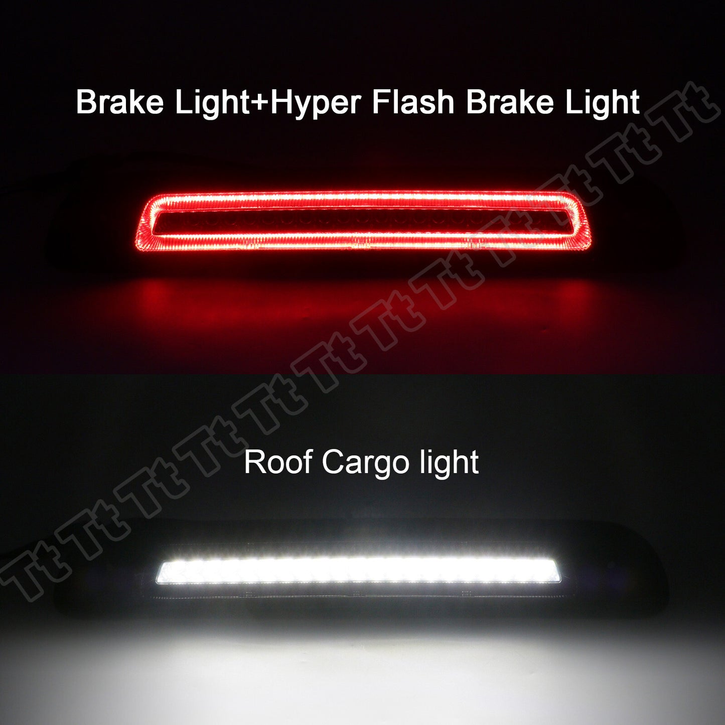 Suitable for 2000-2006 for Toyota Tundra LED third taillight brake light, high-mount cargo light. Q