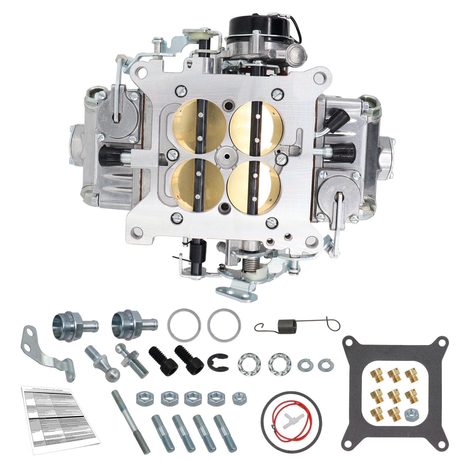 Carburetor Mechanical Secondary For Quick Fuel BR-67214 850 CFM Brawler Street n