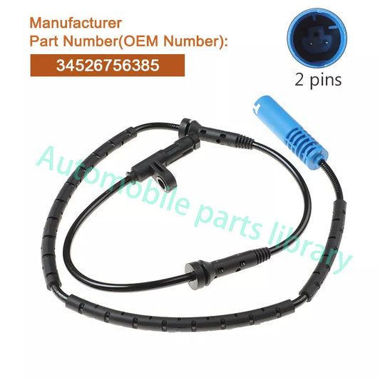 for BMW for MINI COOPER S REAR R50 R52 R53 34526756385 REAR ABS WHEEL SPEED SENSOR Q