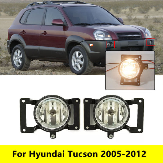 for Hyundai for Tucson 2005-2012 Left & Right Front Driving Fog Light Lamp v