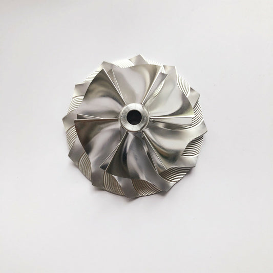 TD05 52.75/72.00 mm 6+6 Blade Turbocharger Aluminum 2618/Bill Compressor Wheel