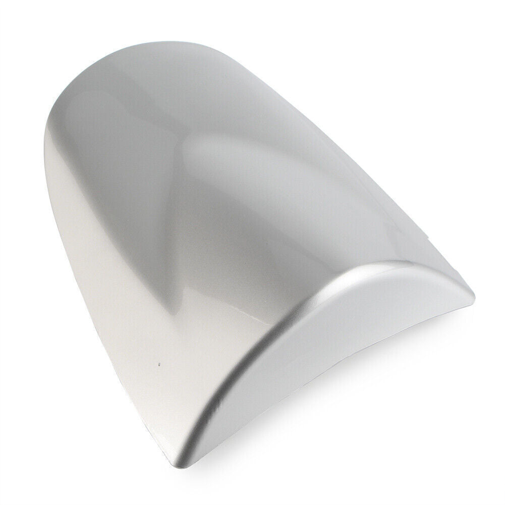for Kawasaki ZX6R 2003 2004 Silver Rear for Seat Cover Cowl Tail Fairing Pillion
