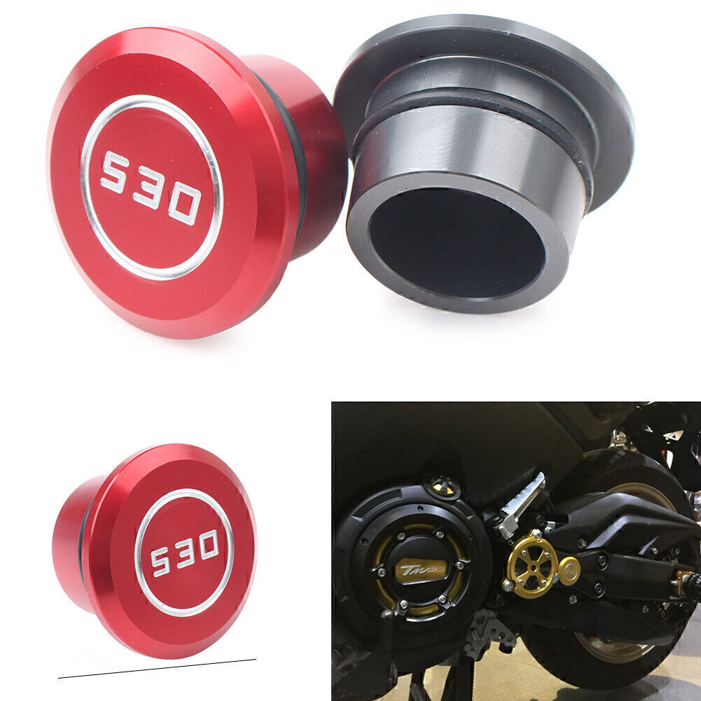 Frame Hole Cover Protective Alloy for Yamaha T-max Tmax 530 2005-2016 Red