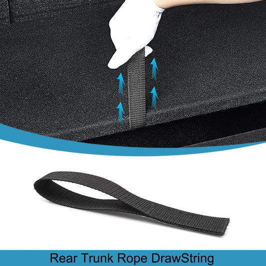 Rear Trunk Rope Drawstring for Tesla for Model Y Open Tail Box Handle Pull Strap