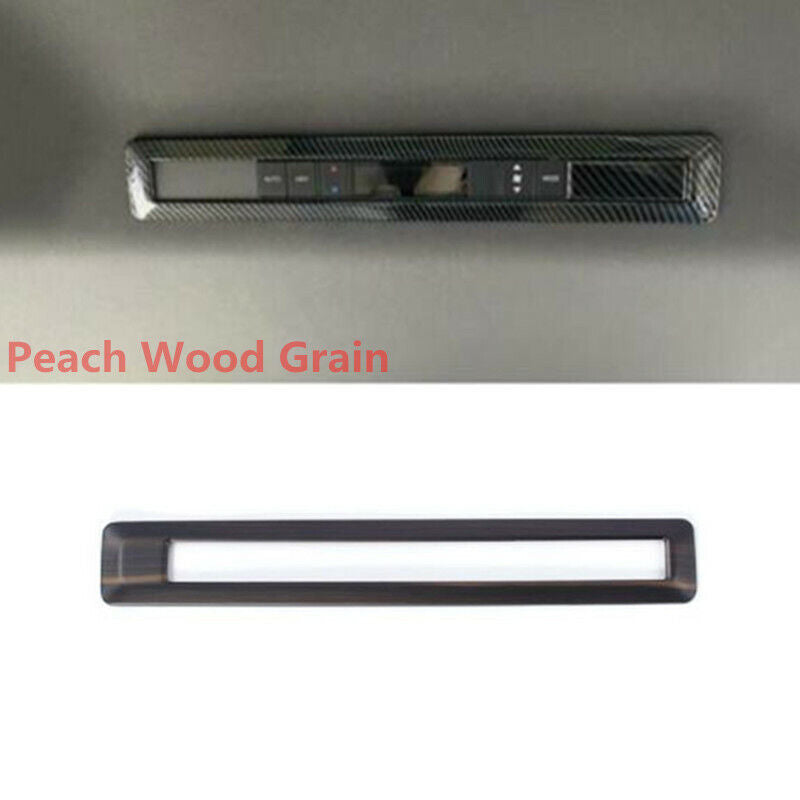 Wood Grain Rear Air Conditioning Switch Cover Trim for Toyota for Sienna 2021-2023