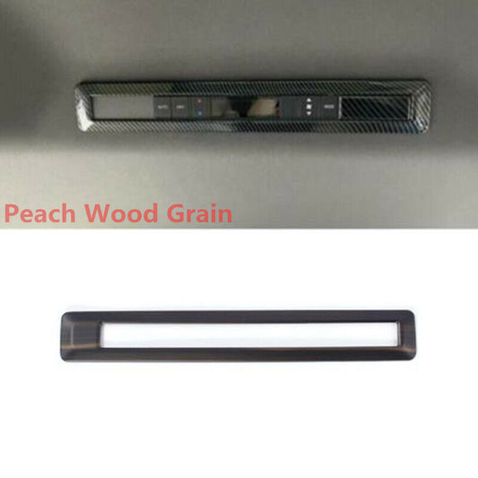 Wood Grain Rear Air Conditioning Switch Cover Trim for Toyota for Sienna 2021-2023