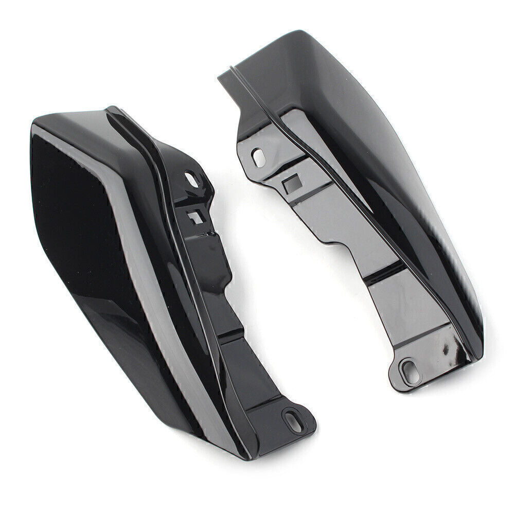 Heat Shield Mid-Frame Air Deflector Trim for Harley Street Glide 2009-2016 Black Q