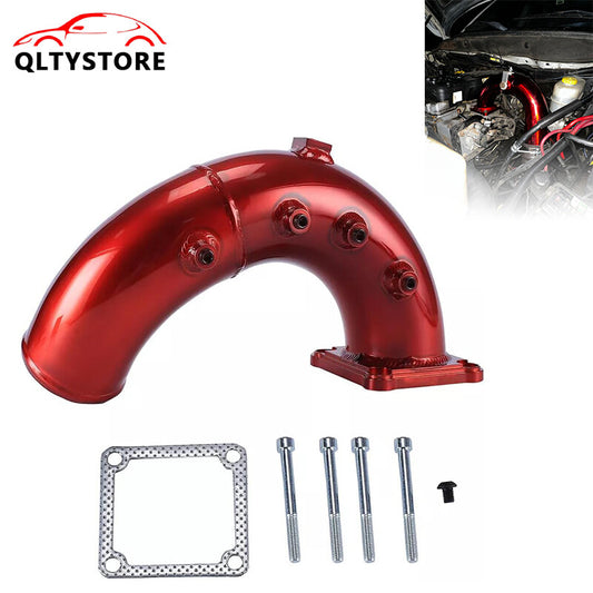 High Flow Air Intake Elbow Tube for 1998.5-02 for Dodge for Ram 5.9L Diesel Red Q