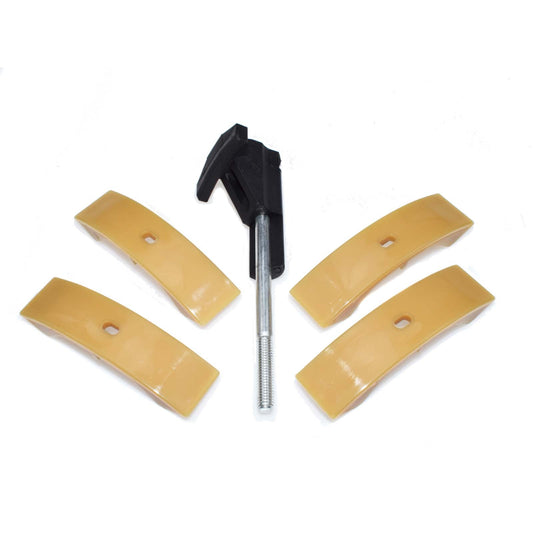Suitable for for Audi for VW 18L 18T timing camshaft chain tensioner shoe insole sling 5-piece set - v