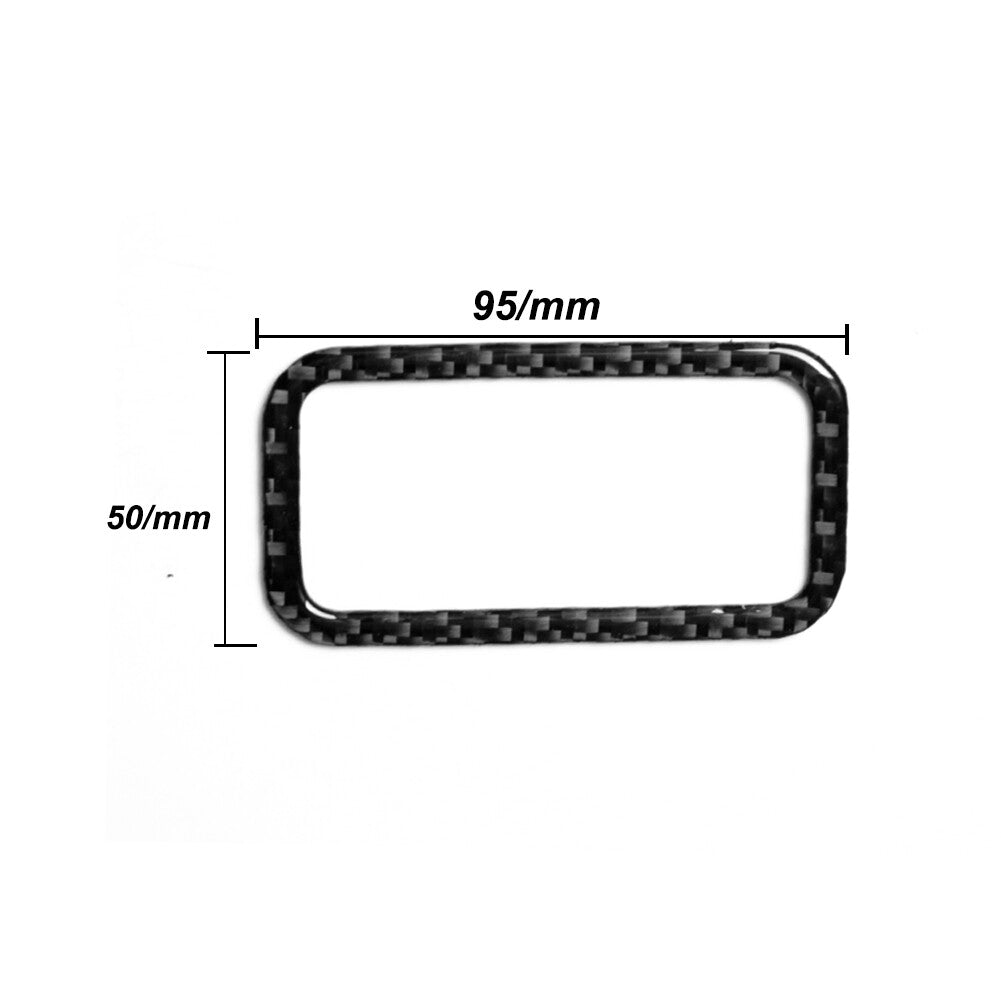 Carbon fiber roof window handle sticker decoration suitable for Subaru Forester 2005 - 08