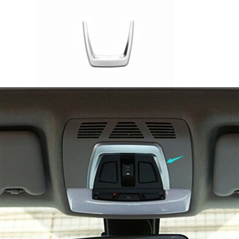 Roof Sunroof Switch Frame Trim ABS Silver 1PCS Fit for BMW X1 F48 2016-2020 2021
