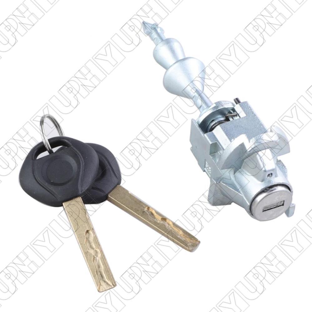 Front Left Door Lock Cylinder with 2 Keys for BMW 3 Series E90 E91 51217162427