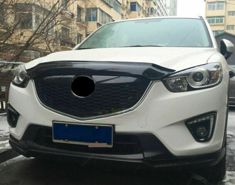 for Mazda CX-5 2012-16 Black Front Shield Hood Deflector Guard Bonnet Protector