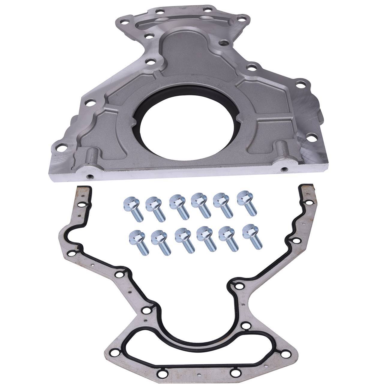Engine Rear Main Seal Cover Fits for Chevy for GMC 4.8L 5.3L 6.0L 6.2L 635-518 12639250