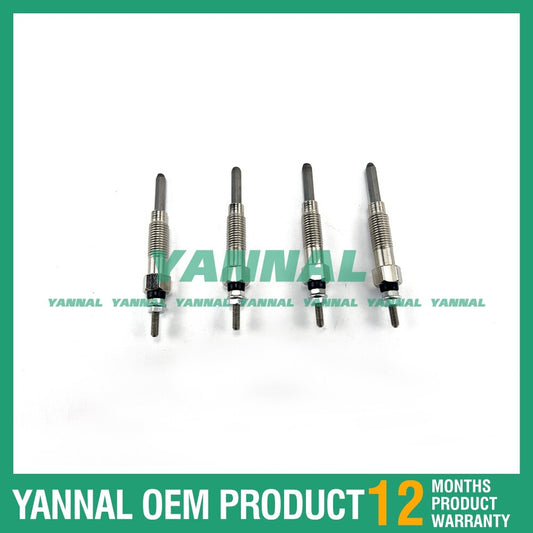 Four electric heating plugs are compatible with for Mitsubishi Pajero NJ 4cyl 2.8L 4M40 4M40T 19110-1050