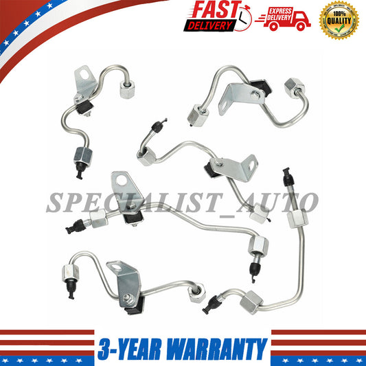 6-Piece Fuel Injection Line 2003-09 for Dodge for Ram 2500 Diesel 5.9L 5289447