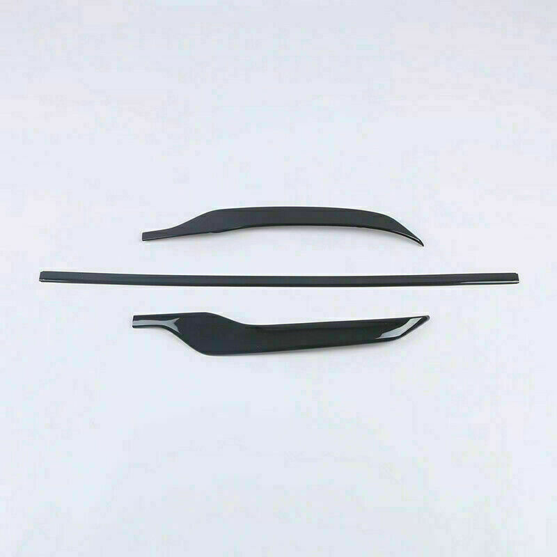 for Honda CRV CR-V 2020-2022 Glossy Black Rear Bumper Lip Cover Molding Trim 3X