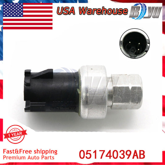 05174039AB A/C Pressure Transducer Switch for Jeep for Plymouth for Ram for Chrysler for Dodge