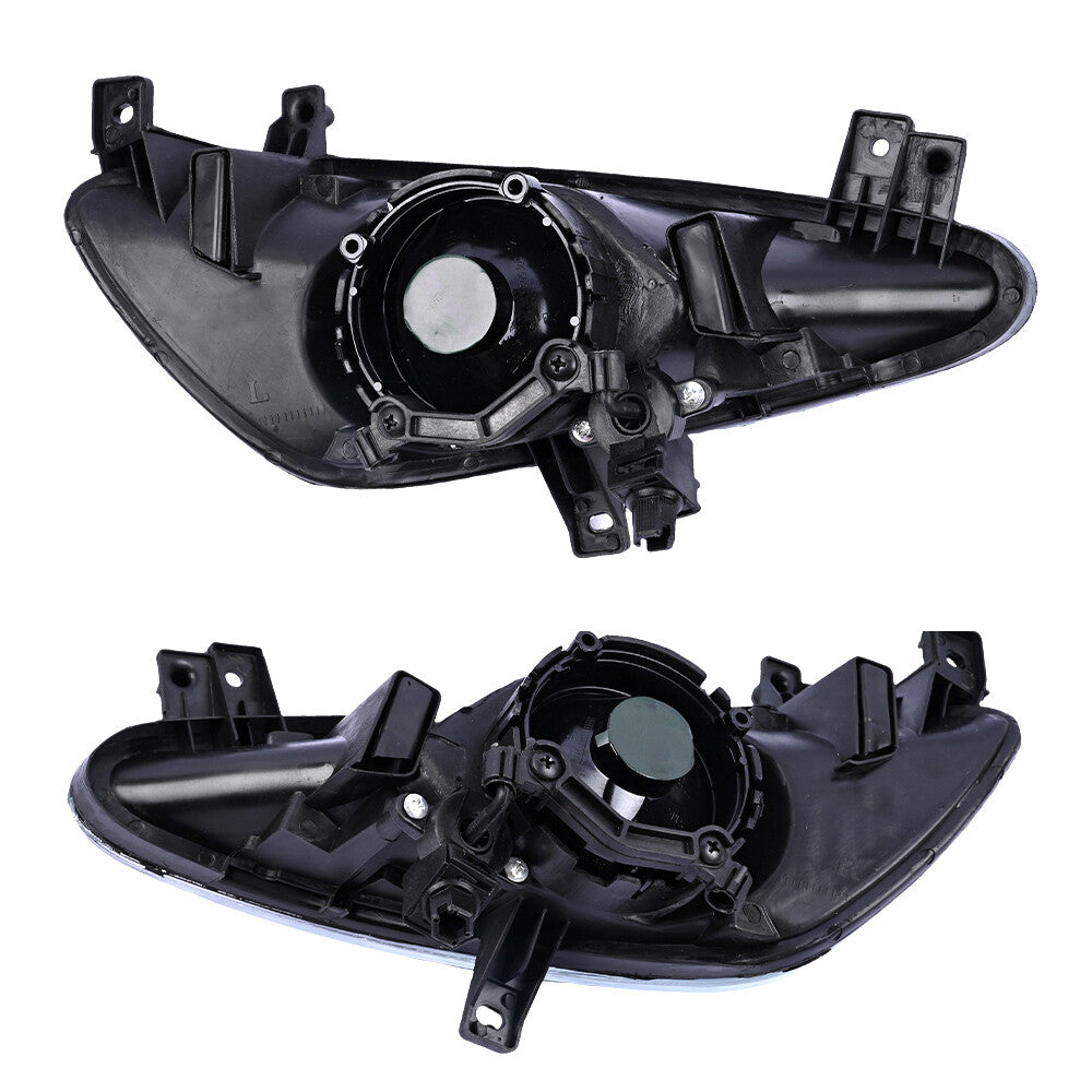 For 07-09 for Mercedes-Benz S-Class W221 S550 Pair Fog Lamp Light Chrome Housing