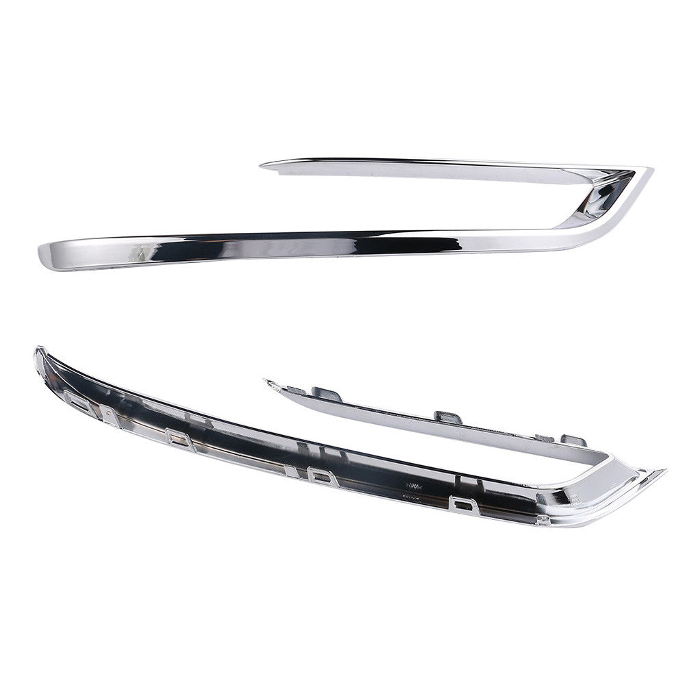 Fit For 535i 550i GT xDrive Front Left Right Bumper Grille Molding Trim Chrome