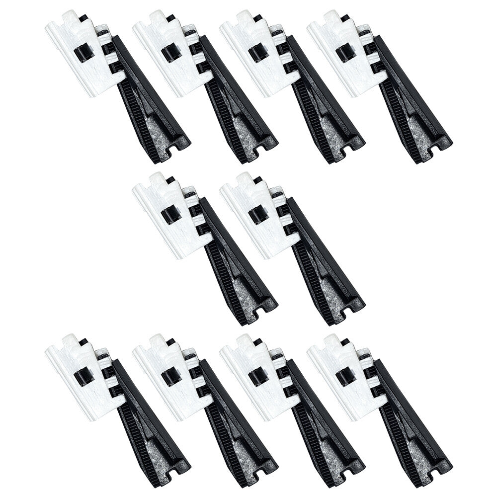 10Pcs Drip Rail Moulding Clips 2106900213 For 1998-2002 E320 E430 E55 AMG W210