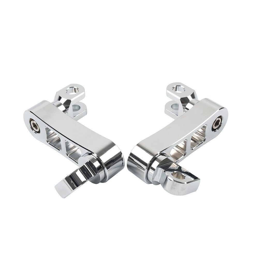 Foot Peg Mount Extensions Fit for Harley Sportster XL883 XL1200 Softail Dyna Touring