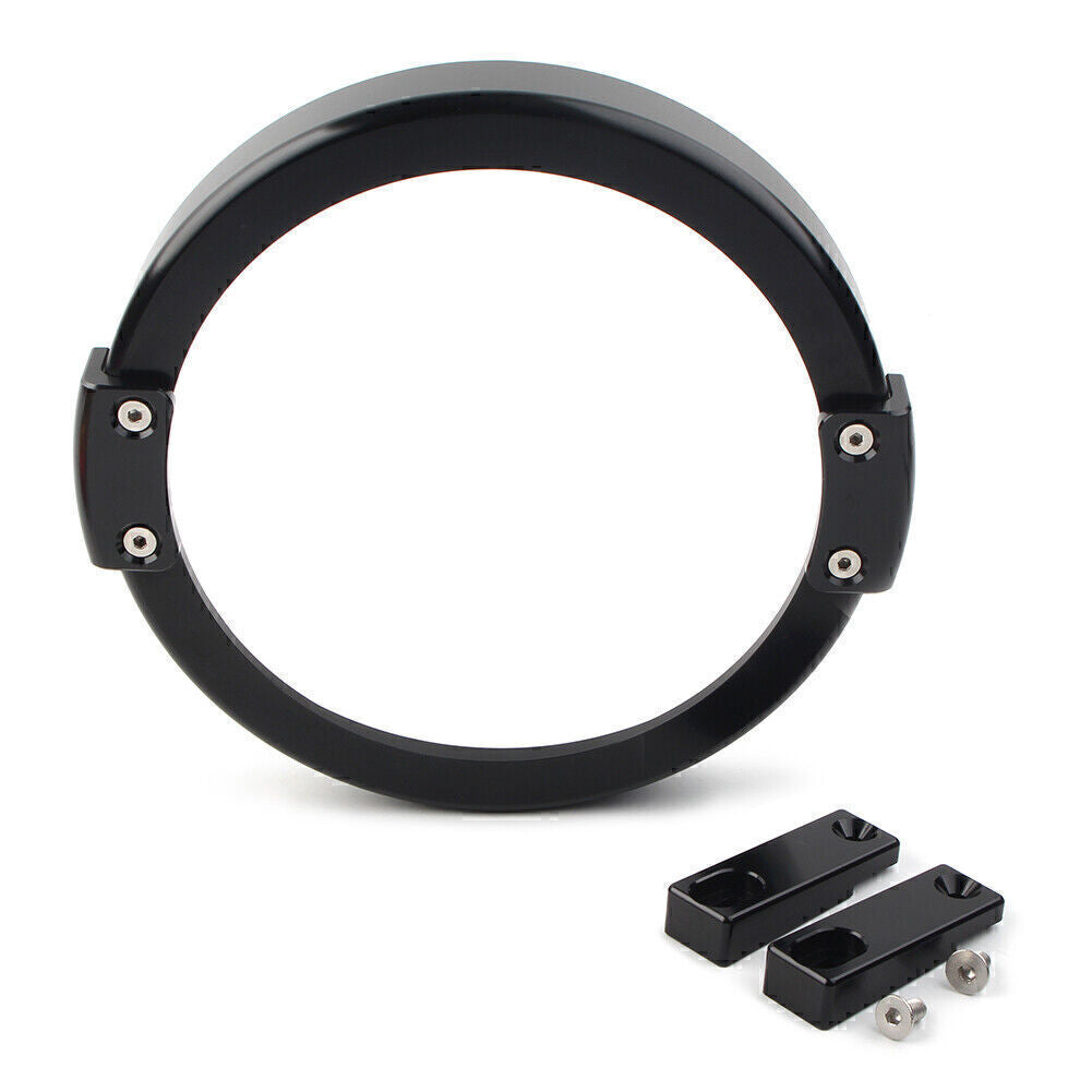 for Honda Rebel CMX 300 Black Headlight Bezel Trim Ring Protect Guard Cover Q