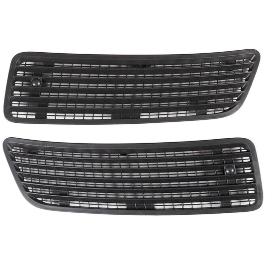 Pair Hood Air Vent Grille Grill Cover for Mercedes W221 W216 W251 R350 2007-2013 Q