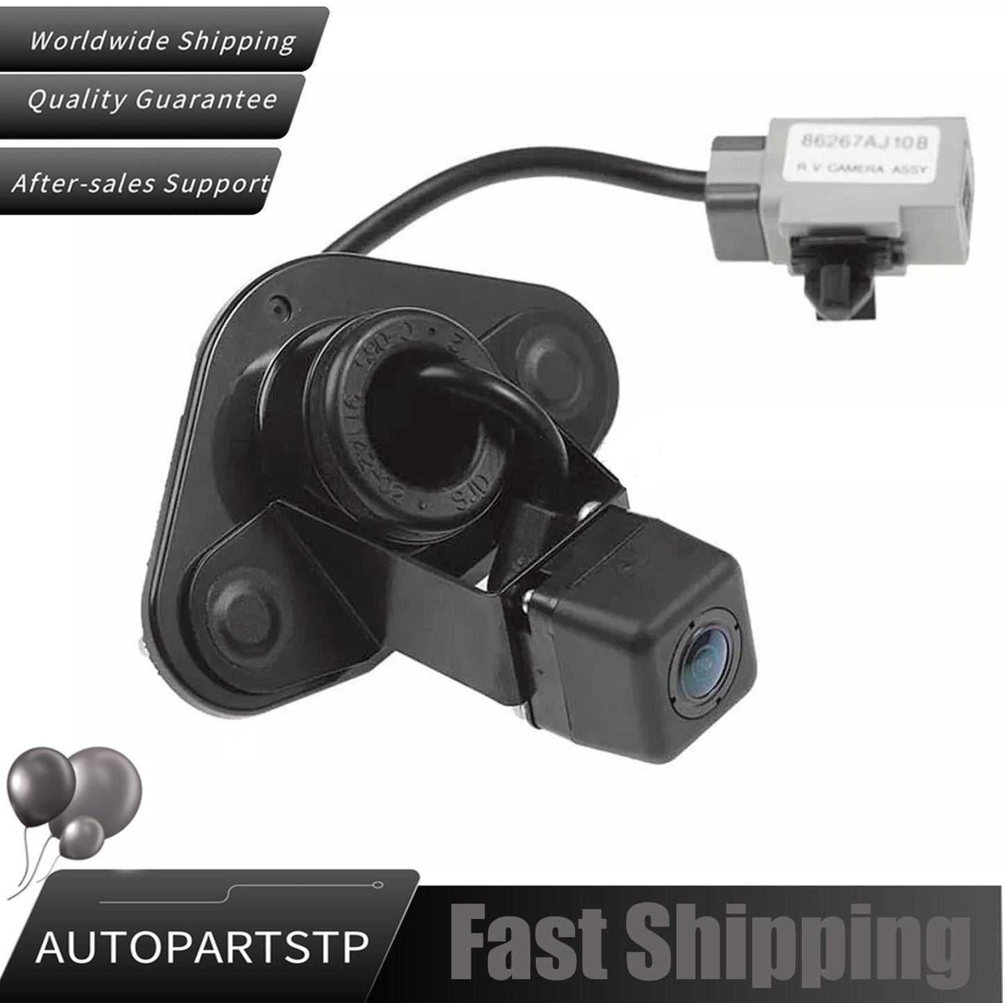 View Back Up Camera W/ Bracket for Subaru Legacy Outback 86267AJ10B 86267AJ10A