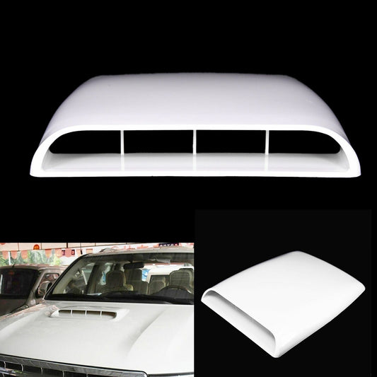 Car Air Flow Vent Bonnet Sport Racing Front Hood Scoop Cover Trim Decoration