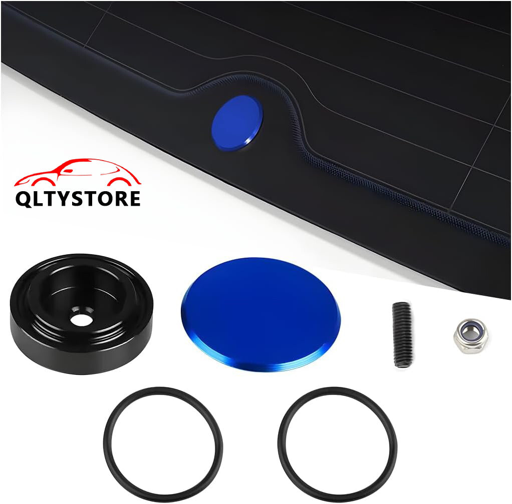 40mm Rear Wiper Block Off Delete Plug Cap Grommet for Civic Integra RSX Blue Q