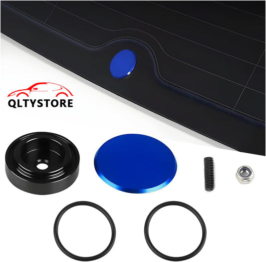 40mm Rear Wiper Block Off Delete Plug Cap Grommet for Civic Integra RSX Blue Q