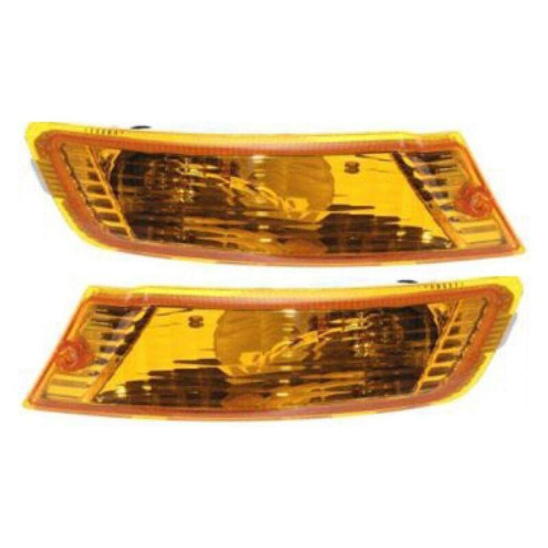 One set of left and right turn signal light components for 2005-2007 for Jeep Liberty.