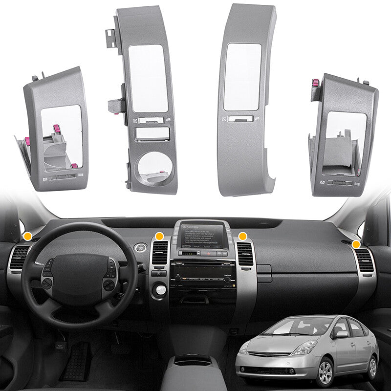 Front Dash Vent Panel for Prius 2004-09 Air Inlet Cover Replacement - v