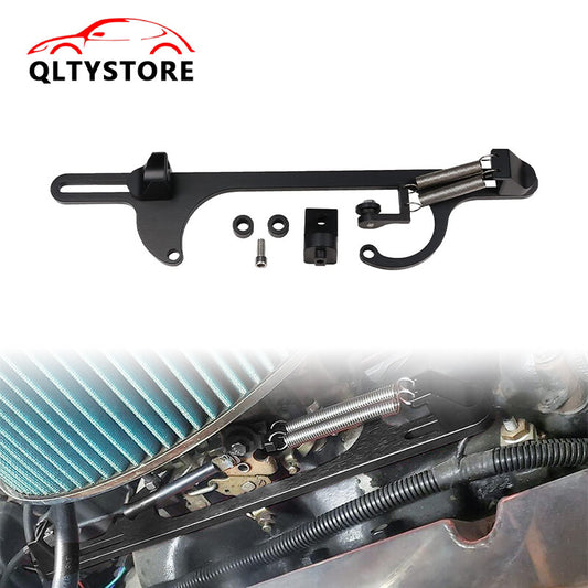 Throttle Cable Carb Bracket Carburetor Aluminum for Holley4150 4160 Series Black Q