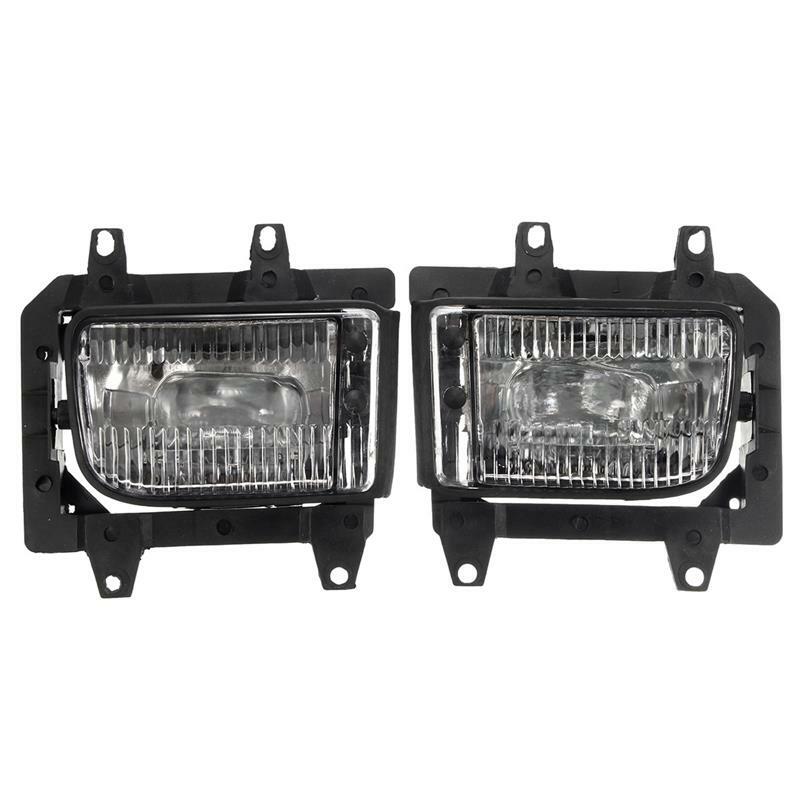 for BMW E30 318i 318is 325i 1985-1993 1 pair Front Bumper Clear Fog Light Lamp