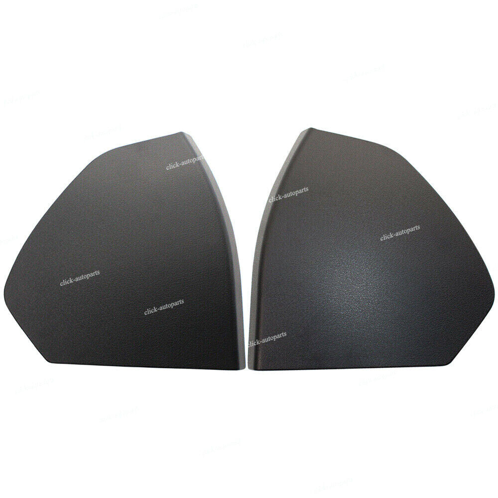 Pair Front LHRH for Mercedes for Benz W211 E-Class 03-09 Black Door Upper CapTrim Q