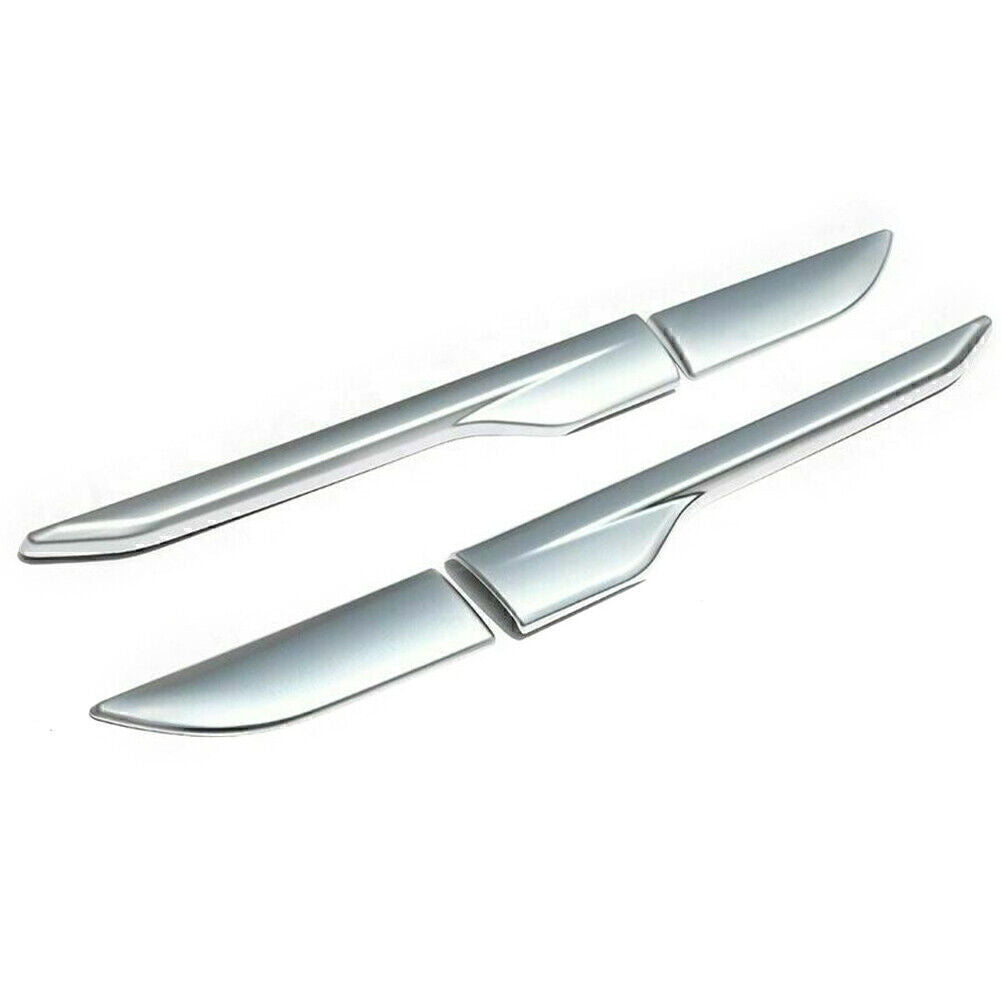 for Range Rover EVOQUE 12-18 Side Fender Air wing Vent Cover Trim Chrome 4x UK