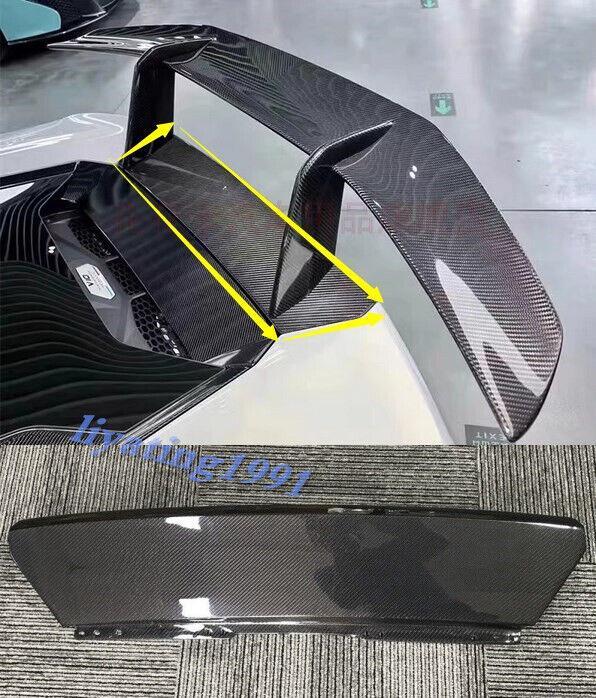 Carbon fiber rear boiler base deck lip fits for Lamborghini for Huracan Lp610 Lp580